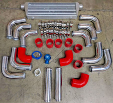 Turbo Piping Kit Intercooler Coupler T bolt Clamp Bov Blow Off Valve Stage 1 Up+ picture