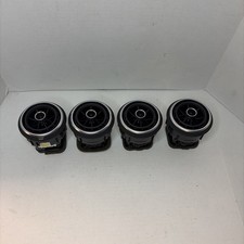 2015-2017 Audi A3 Dash Vent Set of Four 4 Left Right Center Black OEM picture