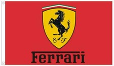 Ferrari 3 x 5 Flag Banner 3x5 ft Italy Car Manufacturer Red New picture