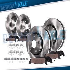Front & Rear Rotors Brake Pads for Toyota Sienna Highlander Lexus RX450h RX350 picture