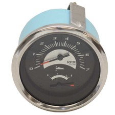 VeeThree Boat Multifunction Tachometer Gauge 70161F | 3 1/4 Inch picture