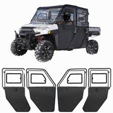 UTV 2-in-1 Half / Full Cab Enclosure Door For 19-27 Polaris Ranger Crew XP 1000 picture