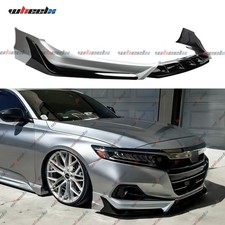 Lunar Silver Metallic ACR Front Bumper Lip Splitter Spoiler For 2021-2022 Accord picture