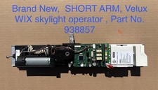 Vintage skylight parts: Brand new SHORT ARM Velux WIX motor #938857 picture
