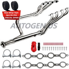 Long Tube Headers w/Y-Pipe for 99-06 LS Based Vortec 4.8/5.3/6.0 for GM Truck picture