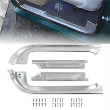 4 Pieces Door Sill Trim Kit For Chevrolet GMC C10 C20 C30 G10 1978-87 1988-1991 picture