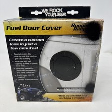 Rugged Ridge 11229.05 Black Non-Locking Gas Cap Door for Jeep Wrangler JK picture