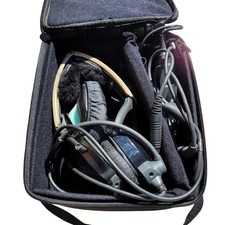 Bose X Aviation A10 Dual GA Plugs Headset AHX-32-01 - TESTED - FOR PARTS/REPAIR picture