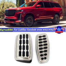 316 S.S. Sport Pedal Cover Kits-84712886 For 2022 2023 2024 Cadillac Escalade picture