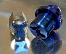 ZAKGEAR 20x +1 set Locking Shank Titanium Mag Lug Nuts M12x1.5 M12x1.25 1/2-20 picture