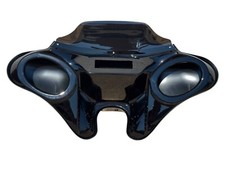 Yamaha V-star 650/ 1100 Custom Batwing Fairing Glossy Detachable Fairing 6X9 picture