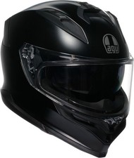 Agv K7 Solid Matt Black, Full Face Motorcycle Helmet, ECE2206 Fast Shipping picture