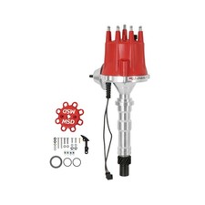 MSD Ignition 8363 Pro-Billet Distributor w/Vacuum Advance for Cadillac V8 picture