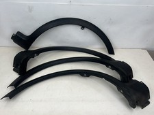 2010-2013 Suzuki SX4 Wheel Well Arch Trim Molding Set of 4 Black OEM #6358EM picture