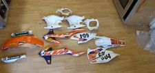 KTM Plastics And Graphics Kit For KTM SX, SX-F, XC, and XC-F models picture