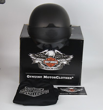 Harley-Davidson Men's Roam Adjustable Fit Low Profile J06 Half Helmet Size L picture