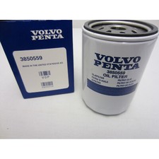 Volvo Penta New OEM Remote Oil Filter 3850559 4.3L, 5.0L, 5.7L, 7.4L, 8.2L picture