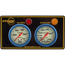 AutoMeter Ultra-Nite 2 Gauge Panel, Oil Press & Water Temp picture