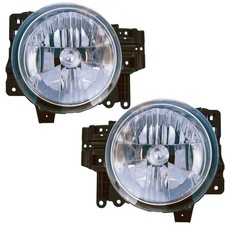 Headlights Front Lamps Pair Set for 07-14 Toyota FJ Cruiser Left & Right picture