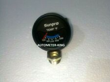 Sunpro 2 Inch Electrical Water / Oil Temperature Gauge Kit New  100-280 F picture