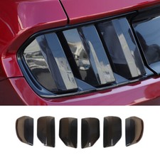 Smoked Black Tail Light Molding Cover Trim for Ford Mustang 2015-17 Accessories picture