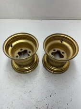 1985-1986 Honda ATC250RAtc 250r OEM STRAIGHT Rear Back Wheels Rims READ picture
