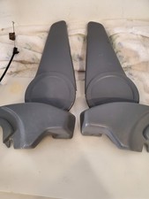 82-92 Camaro Firebird  Driver and pass Seat Hinge Trim Cover  Grey Original GM picture