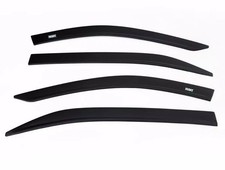 Husky Low Pro Ventvisor Smk w/Chrm Trim Fits 13-17 Accord Sedan 4pc Set O/S Mnt picture