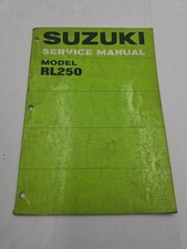 Suzuki 1974 RL250 Service Manual  picture