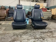1987 MERCEDES BENZ 300D W124 COMPLETE FRONT SEATS picture