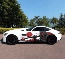 Custom Samurai Livery Racing Side Wrap; JDM Inspired Samurai Custom Decal Side picture
