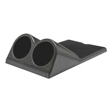 GlowShift Black Dual Center Console Gauge Pod Fits 78-87 Buick Regal 52mm picture