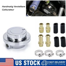 1-6 PSI Universal Adjustable Fuel Pressure Regulator Kit For Carburetor Engine picture