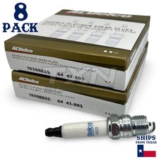 1990-1995 Chevrolet C2500 5.7L ACDelco Double Platinum Spark Plugs - 8 Pack picture