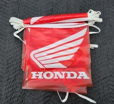 VINTAGE HONDA  MX MOTOCROSS PENNANT FLAG POSTER STRING BANNER RACING picture