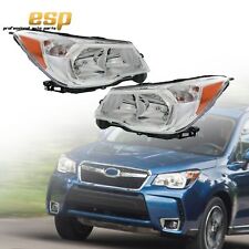 Pair of Headlights left & right For 2014-2016 Subaru Forester picture