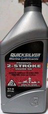 Quicksilver~ Premium 2-Stroke Engine Oil –Outboards, PWCs, Snowmobiles, 13 Ozs. picture