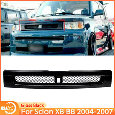 Gloss Black JDM Front Bumper Hood Grill Grille For Scion XB BB 2004-2007 picture