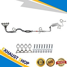 Complete Exhaust System Fit 2007-2012 Hyundai Elantra 2.0L ULEV&Federal Emission picture