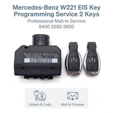 Mercedes-Benz W221 EIS Key Programming Service 2 Keys | S400 S550 S600 | Mail-In picture