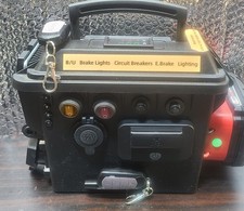 Remote Controlled RV Trailer Lights Brake Tester with Volt/Ammeter Milwaukee M18 picture