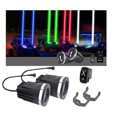 80w Whipless Whip Lights Laser RGB LED Spot Beam Pod FOR ATV UTV Can Am Polaris picture