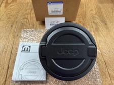 Fuel Door Black Powdercoated Aluminum for 2018-2026 Jeep Wrangler JL OEM MOPAR picture