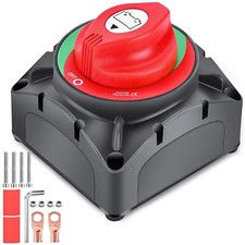 Nilight ON Off Battery Switch 12V 24V 48V 600A High Switch Disconnect Isolator picture