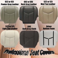 2003-2006 For GMC Sierra Yukon Driver / Passenger Bottom Seat Cover / Foam Pad picture
