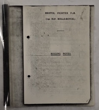 Bristol Fighter F.2B. (190 H.P. Rolls-Royce) Rigging Notes-Copy picture
