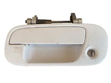 1997-2001 Honda Prelude Driver Left Outside Exterior Door Handle White OEM picture