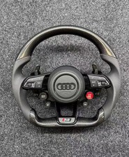 Real Carbon Fiber Steering Wheel For Audi RSQ8 Q5 Q7 RSQ7 SQ8 SQ7 RS 2011+ picture