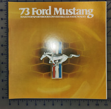 1973 Ford Mustang Brochure Original picture