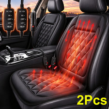 2 Pack Universal Car Seat Heater Heated Cover Cushion Winter Heating Warmer Pad picture